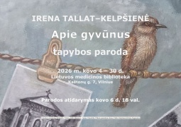 Janinos Valančiūtės parengtas plakatas